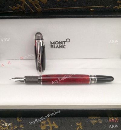 Wholesale Fake Montblanc Fountain Pen Starwalker Red and Black Pen